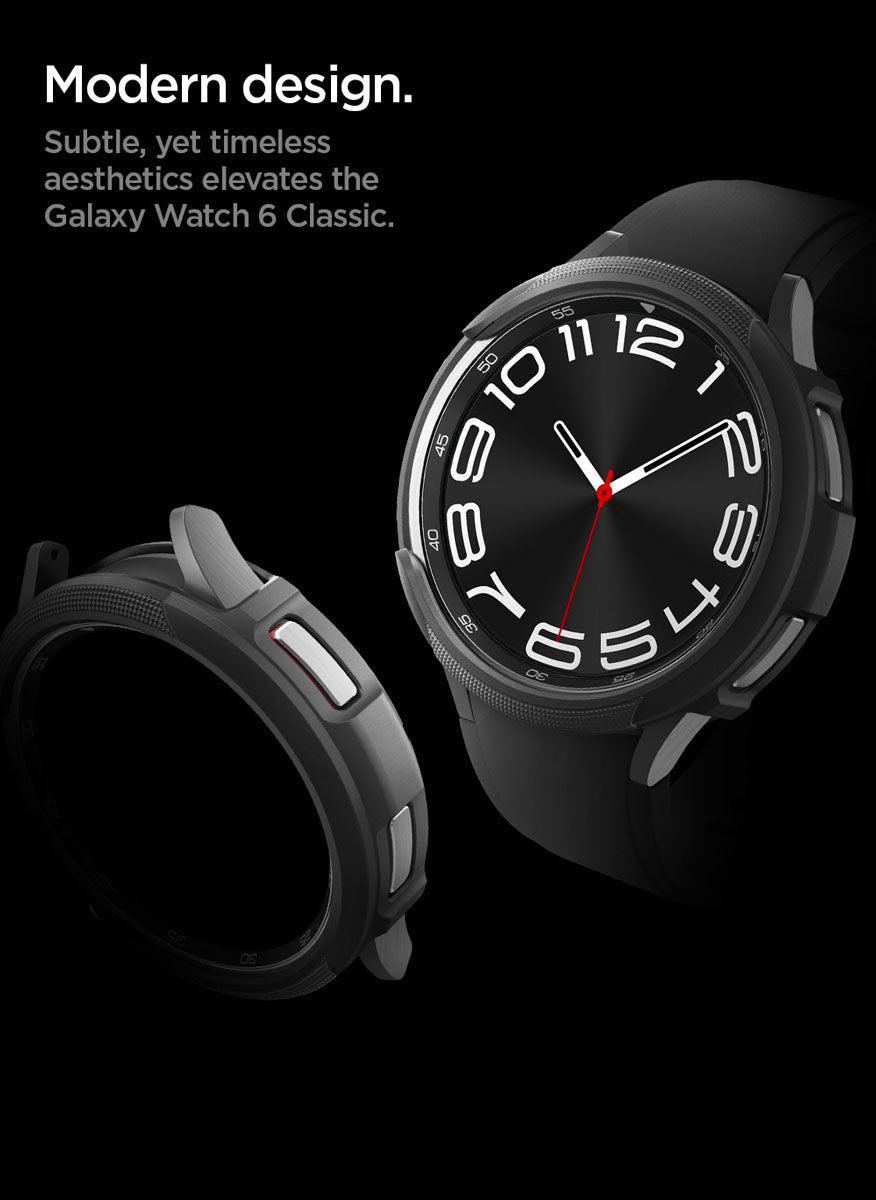 Samsung Galaxy Watch 6 Classic band silver SPIGEN MODERN FIT BAND (47 MM)  AllForMobile