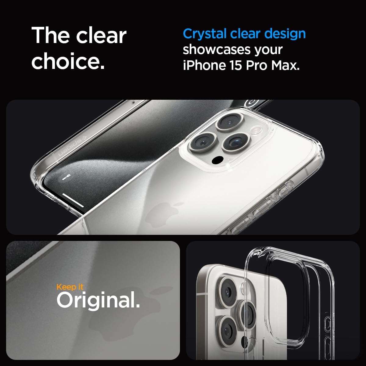 Spigen iPhone 15 Pro Max Case Cover Ultra Hybrid – CasePro