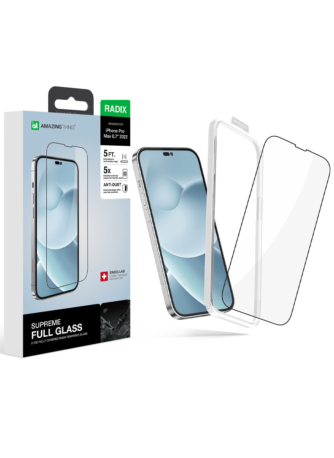 Amazing Thing iPhone 14 Plus Clear Screen Protector - Supreme Glass