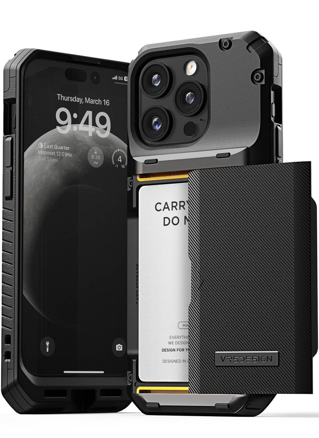 Rugged modern Apple iPhone 15 Plus case Glide Pro by VRS DESIGN – VRS Design