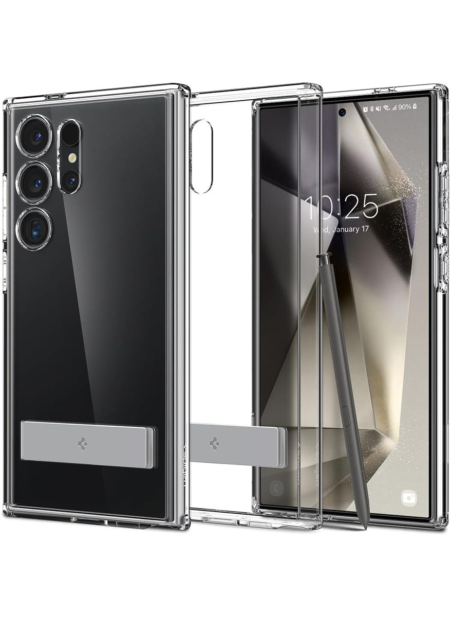 Spigen, Crystal Flex Case for Galaxy S24+ - Crystal Clear